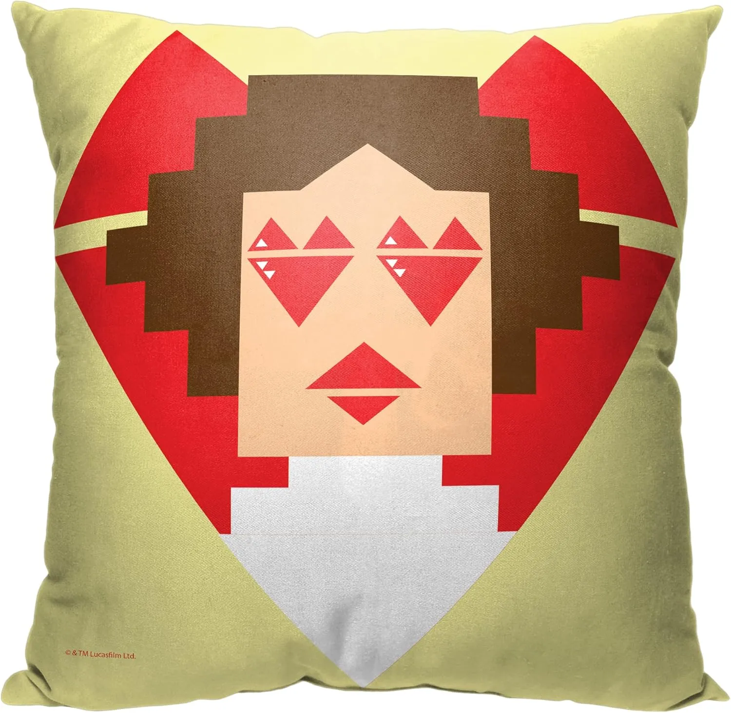 Northwest Star Wars Classic Pillow, 18" x 18", Leia I Love You